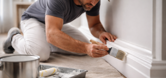 Trim and Baseboard Painting Secrets Pros Use for a Clean, Modern Look
